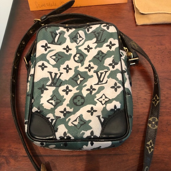 Louis Vuitton Danube custom painted camo - Picture 3 of 8